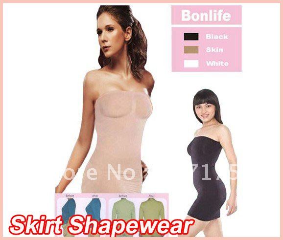50pcs/lot Body Shaper Slip Ladies Magic Skirt Shapewear Free Shipping wholesale(OPP bag)