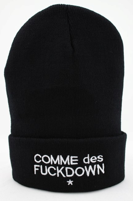 50Pcs/Lot or More Comme Des Fuckdown Black Knitted Beanie Hats  California Republic  , Pink Dolphin Knit, YMCMB, Diamond
