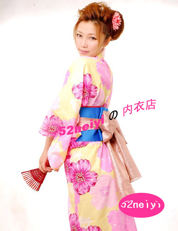 52neiyi pure cotton japanese style bathrobe robe bathrobe 49 bandage - a0854