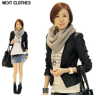 580 ! sheepskin women's genuine leather short design slim leather clothing female blazer perfect coat FedEx free shipping