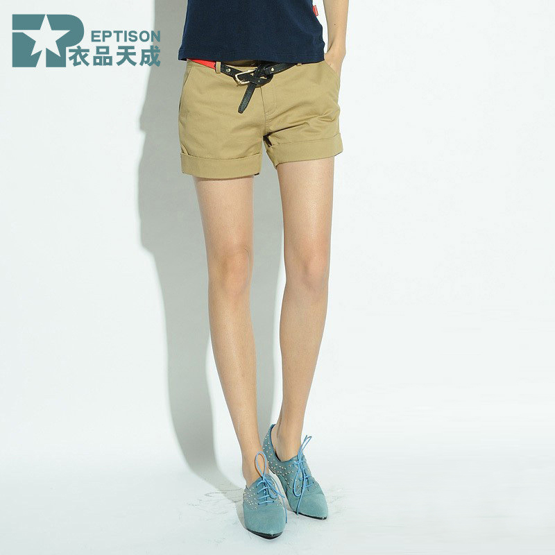 59 2012 women's single-shorts vintage casual shorts female k009