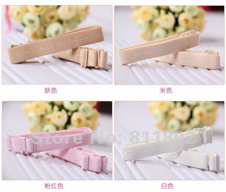 5Pair   Elasticity Cotton Bra Strap   + free shipping