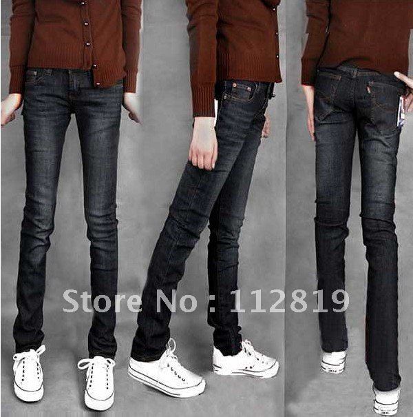 5pcs 2012 new pencil pants han edition women's jeans wholesale  502,EMS  free shipping