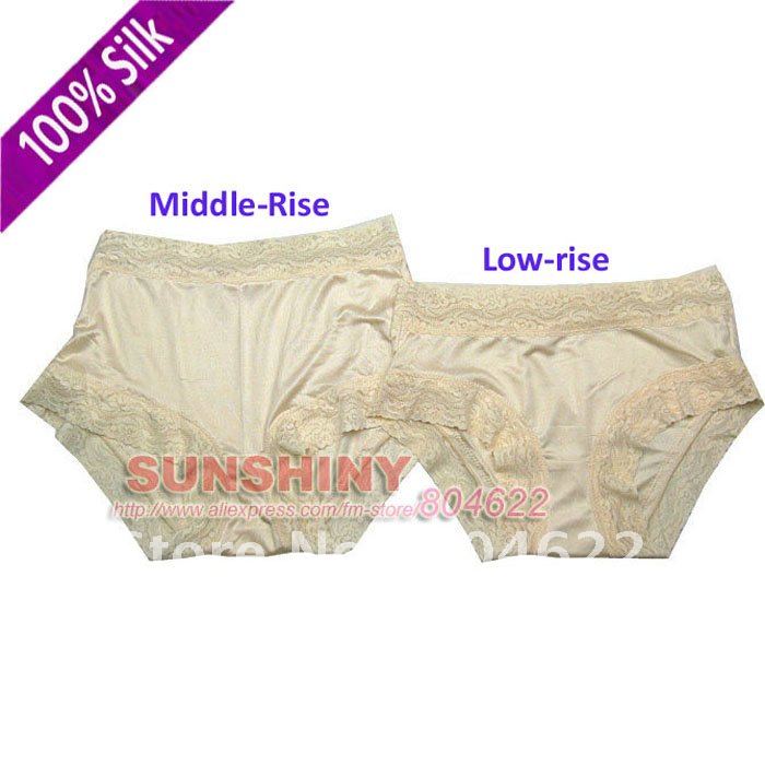 5Pcs/Lot,  100% Silk Top Quality Women Underware,Good For Health, Can wear on both sidesFree Shipping Ladies Underwear ASU-2