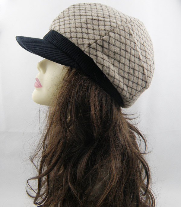 5Pcs/Lot  Autumn and winter student hat newsboy cap autumn and winter hat lovers cap hat female Cap