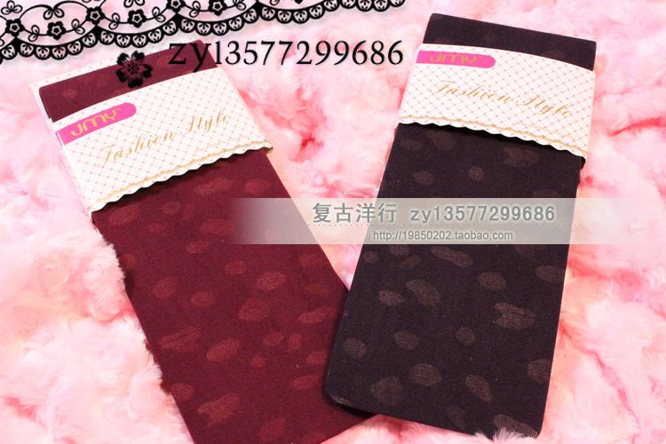 5pcs/lot + Free shipping! High quality high quality pantyhose irregular dot jmy socks pants