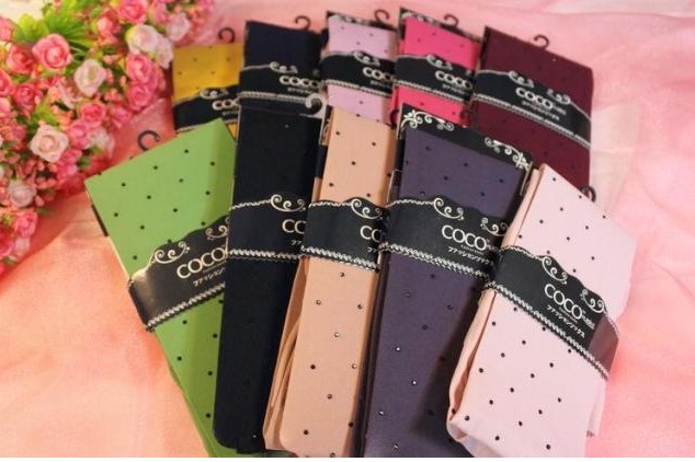 5pcs/lot + Free shipping! Velvet multicolour bling rhinestones pantyhose socks pants