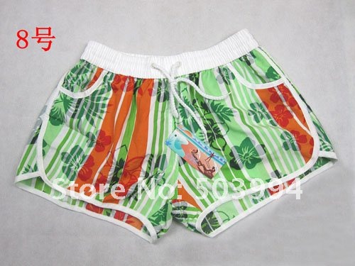 5pcs/lot Hawaii Shorts,Lady colourful shorts,Sand beach trousers,summer beach shorts (XT-1)