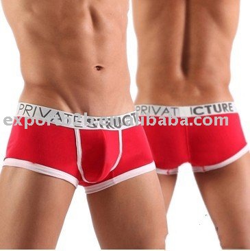 5pcs/lot men's Underwear, Men's Shorts,men's briefs (yellow color)---free shipping