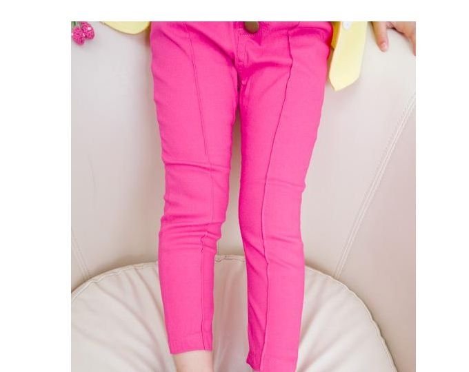 5pcs/lot new arrival baby girl's fashion pencil pants kids cute candy color long trouses children's clothing Free shipping