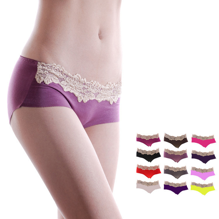 6 2013 elegant soft breathable skin-friendly seamless panty