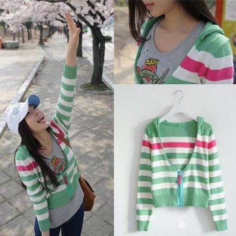 600336 2013 fresh sweater outerwear cardigan female short design cardigan sweater f35 Free shipping