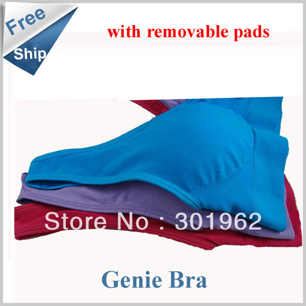 600pcs/lot(200sets) GENIE BRA AS SEEN ON TV, 3 COLOR A SET NO OTHER SELECT,ONLY ONE SET SALE(OPP bag)
