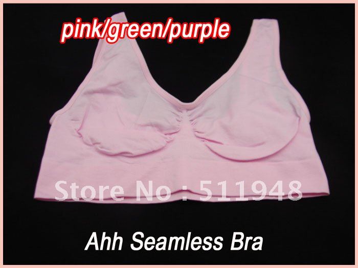 600pcs/lot  Ahh Bra Seamless Bra The Comfortable and Functional Fashion Bra no padding(OPP bag)