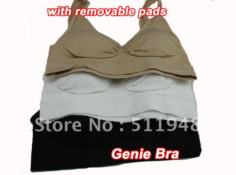 600pcs/lot  DHL ,Genie Bra BODY SHAPER Push Up BREAST RHONDA SHEAR ,white,black ,beige (OPP bag)