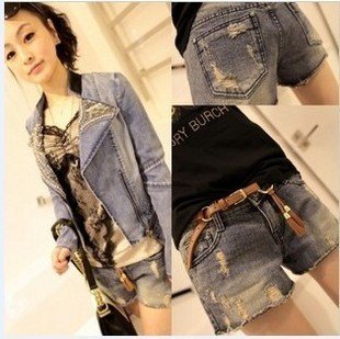 601 the summer of 2012, the new pale old wild cost denim shorts