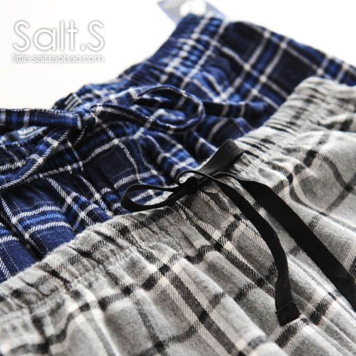 6482 high quality comfortable pure wincey male lounge pants pajama pants trousers plus size available