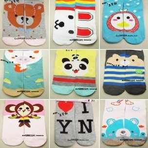 687 Socks wholesale cartoon socks ABSocks, long models Pairs of socks Longer section(A variety of random hair )ABSection-