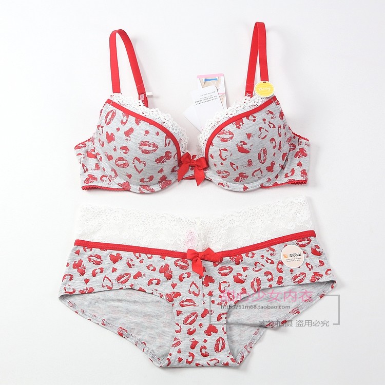 6ixty8ight spring modal lace push up underwear bra set br181