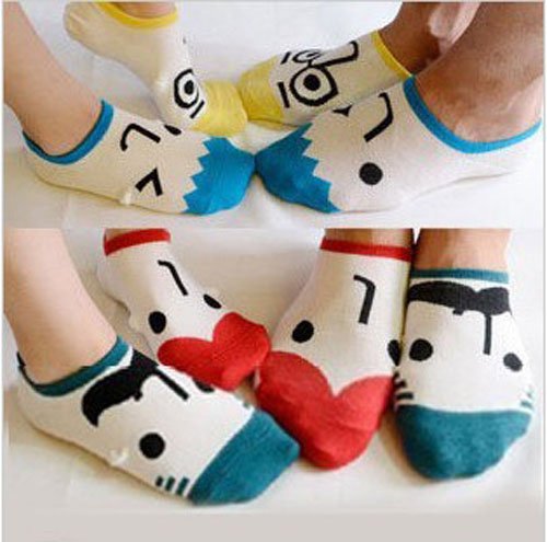 6pairs/lot Newest Men & Women Couple Casual Sock Slippers SOX Free Shipping