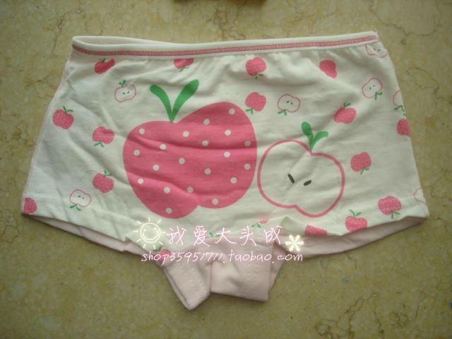 6pcs cotton briefs children's underwear/hello kitty underwear/2-6 years old girls