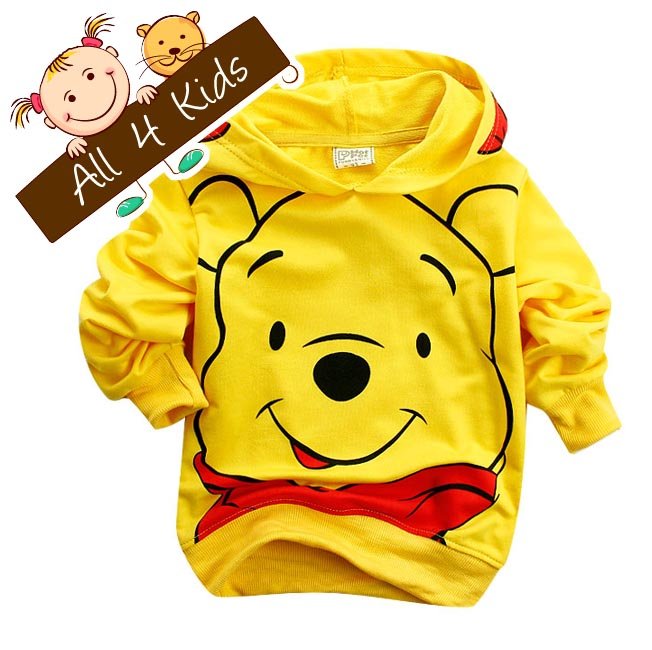 6pcs/lot 95~140 Toddler girls Autumn Terry hoodie hoody sweatshirt Girls cartoon design free shipping Kids clothing