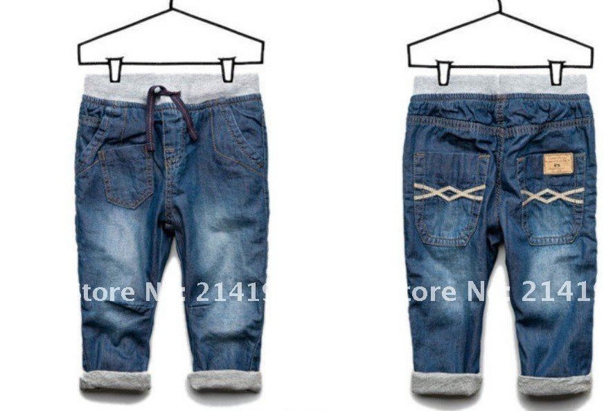 6pcs/lot baby boy/Girls hot jeans long pants, demin long trousers,2012 design for 2-10 years
