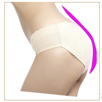 6pcs/lot Breathable underwear Nice Bottom pants hip pants briefs padded hip pad fake ass  abundant buttocks