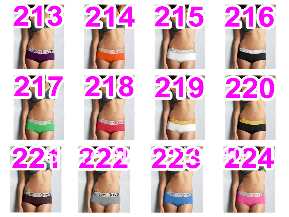 6pcs/ Woman underwear/ men's 365 boxer briefs shorts female cotton panties silver panty trigonometric men briefs female thong