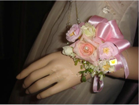 7 color Simulation Of Roses Bouquet,Wrist Flower, Wedding Supplies H-001