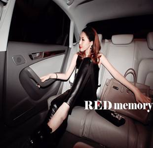 7 patchwork leather trousers legging