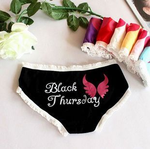 7 PCS/lot Sexy Cotton Women Panties Lace Briefs Fashion Rainbow 7 Days Week Underwear Multicolor