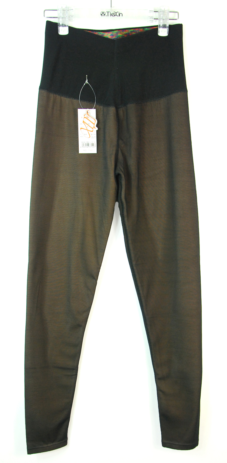 7143 underwear female fashion warm pants thermal basic yellow coral fleece legging