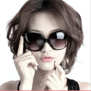 7276 sun glasses the trend of the big box sunglasses fashion sunglasses anti-uv Sun Glasses Multi-colors Free Shipping