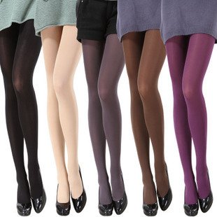 786 Spring and Autumn Period shall Ms.120DStewardess velvet pantyhose Significantly thinner base socks Not through the meat-