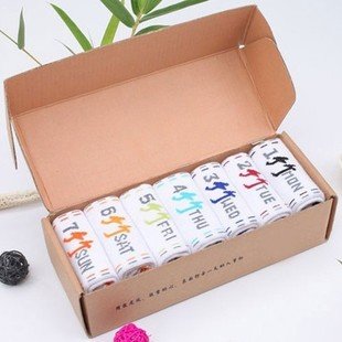 7pair /1 pack Lovers socks, Couples a week socks/men and women edition/bamboo charcoal 7 colour socks , special offer product