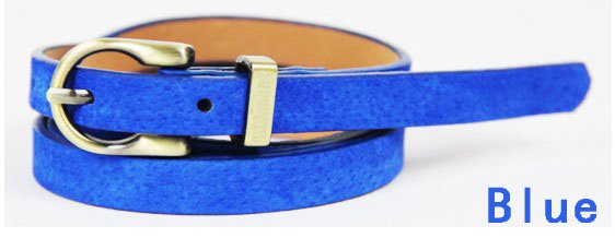 7pcs/lot New Fashion Women's belt Beautiful real Pigskin Leather Corset Waist Belt 103cm*1.2cm 45g mix colors Free Shipping