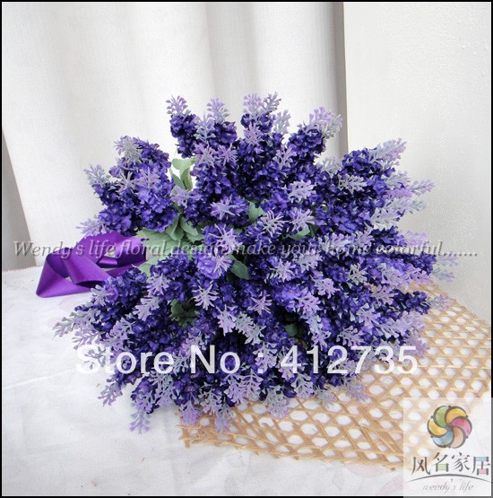 8 High simulation Lavender bouquets bride wedding bouquet  photography props