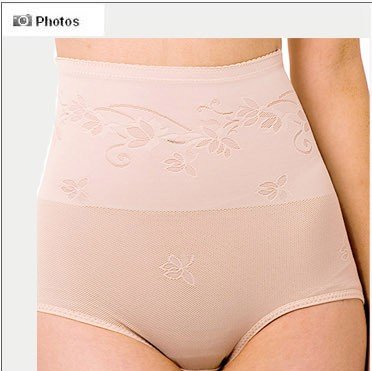 8 thin non-mark high waist tucked up body shaper female postpartum carry buttock recover pants skinny lady underwear