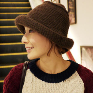 8216 autumn and winter Women thermal fluid bucket hats small bucket hat fashion warm hat