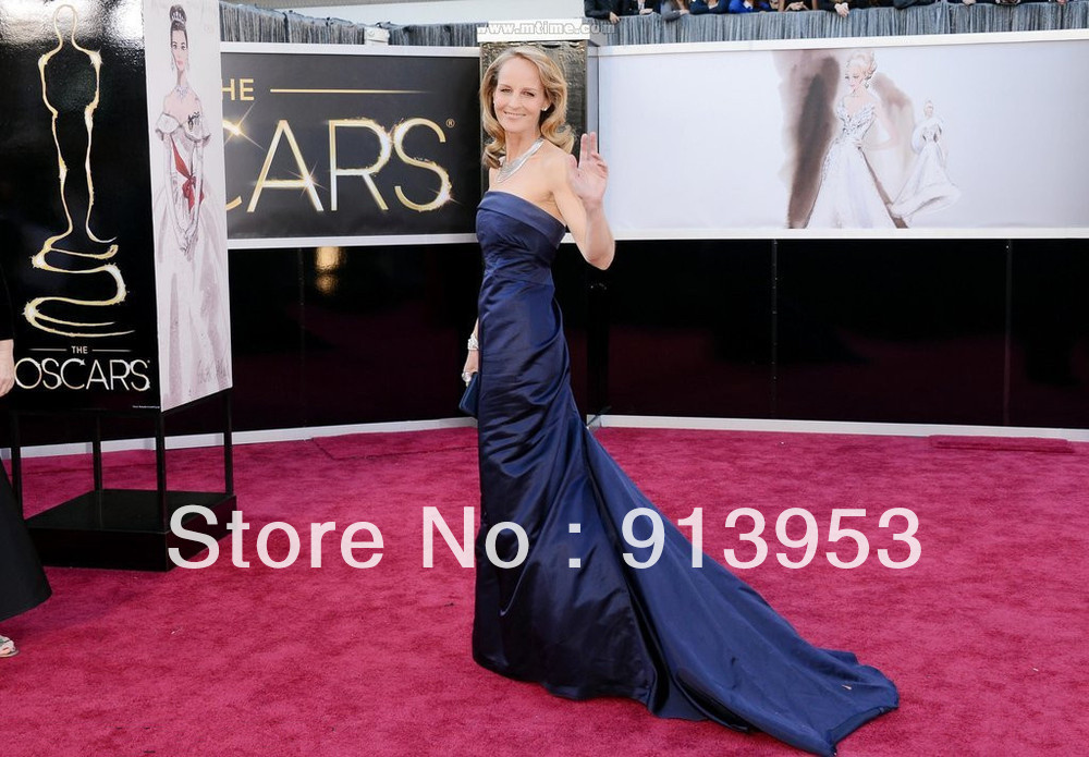 85th Annual Academy Awards  Helen Hunt Gorgeour Strapless  Mermaid Celebrity  Evening Dress Prom Gown Party Cocktail