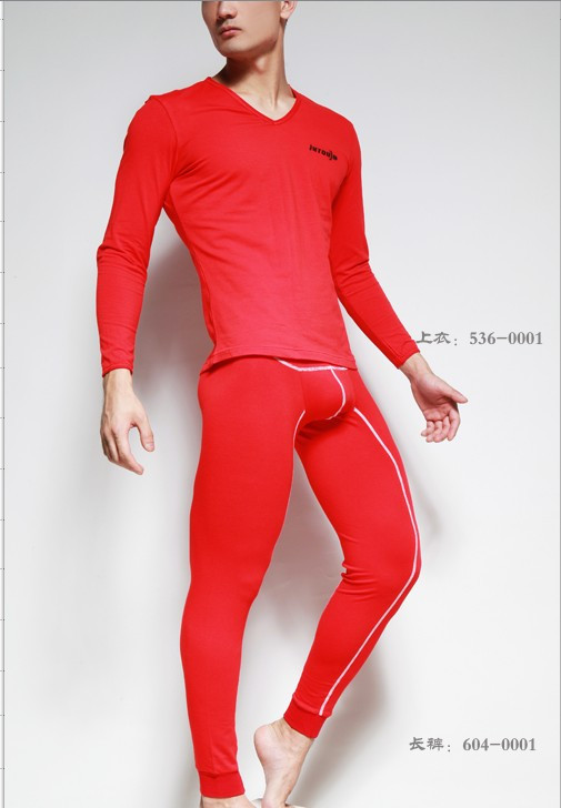 88 male underwear set long johns thermal underwear