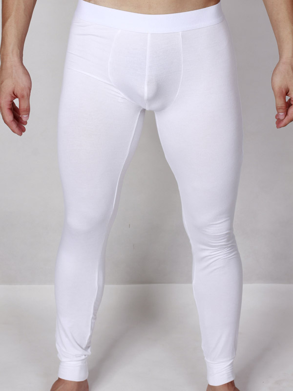 88 superbody male long johns male legging solid color modal high-elastic fabric thin