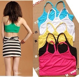 9.9 spring and autumn basic small modal vest plus size tube top 100% cotton small tube top