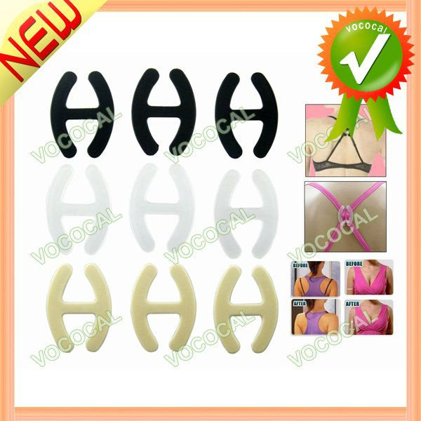 9 Clips Perfect Adjust Bra Strap Clip Cleavage Control, Free Shipping Wholesale