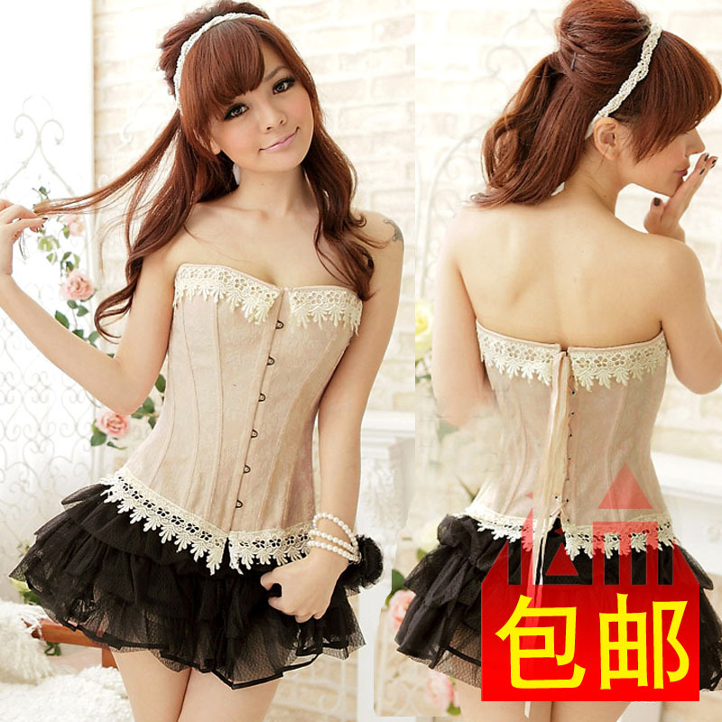 9 d'Angleterre antique royal waist abdomen drawing shaper cummerbund belt clip corset vest lotus skin color sexy corset