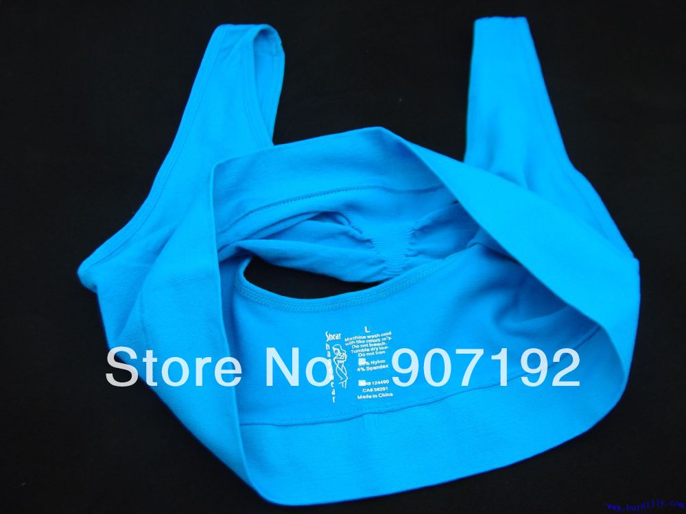 900pcs/lot(300sets) Ahh Seamless Leisure Bra, Pink,Blue,Purple,3 Color a Set No Other Select(OPP bag)