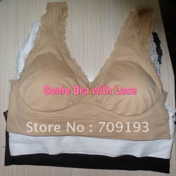 90pcs/lot (3pcs/box) Free shipping Lace Genie Bra Milana Bra OPP Bag package