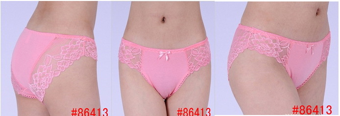 97%cotton briefs for women sexy panties  lace underwear multi-colors 5pcs/Lot M L XL Wholesales & Retails Free shipping