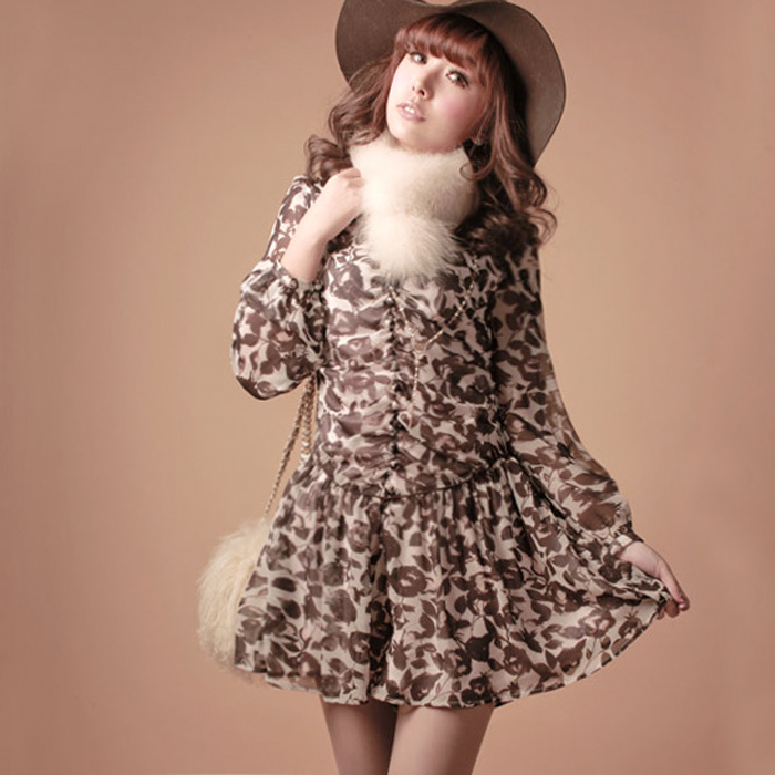 99 198 small 2012 ink anthocaulus long-sleeve chiffon jumpsuit